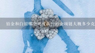 铂金和白银哪个硬度高？铂金项链大概多少克？多钱1克