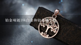 铂金项链18k白金和铂金哪个好