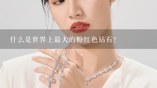 什么是世界上最大的粉红色钻石？