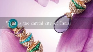 What is the capital city of India?